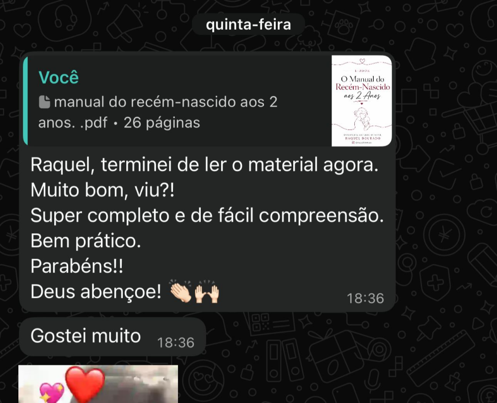 Depoimento de aluna 2 sobre o curso Descomplicando a Amamentação